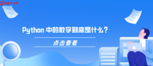 ​Python 中的数字到底是什么？-CmdEye技术交流博客